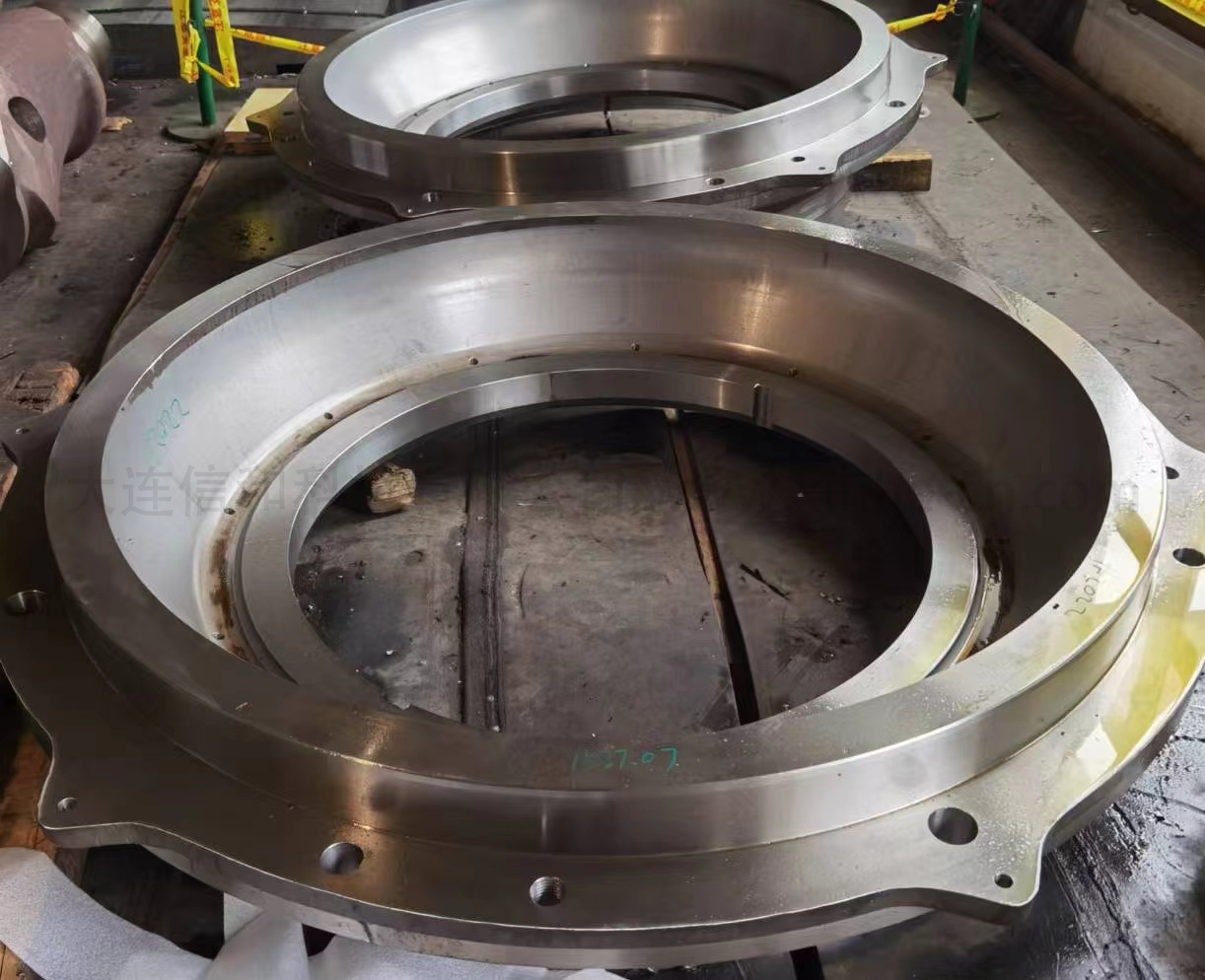 支套法兰 ASTM A148 级别80-50 φ1860*380 精度±0.025